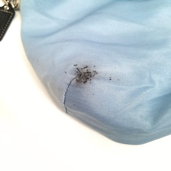 Coach Legacy Soho Black Pebble Leather Shoulder Crossbody Hobo Bag #F15064 - Picture 8 of 12